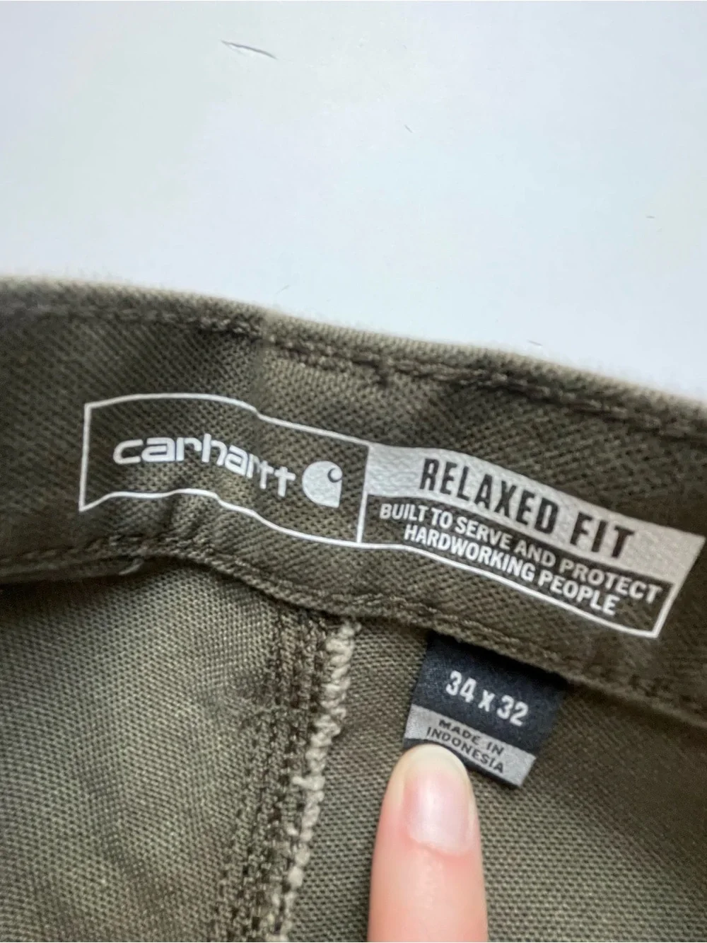 Carhart Rugged Flex Relax Fit Duck Double Front Utility Work Pant